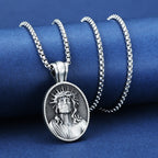 Collier amulette Jésus Couronne d'épines