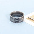 Bague catholique vintage Saint-Benoît
