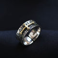 Anillo Cruzado Ajustable Joyería