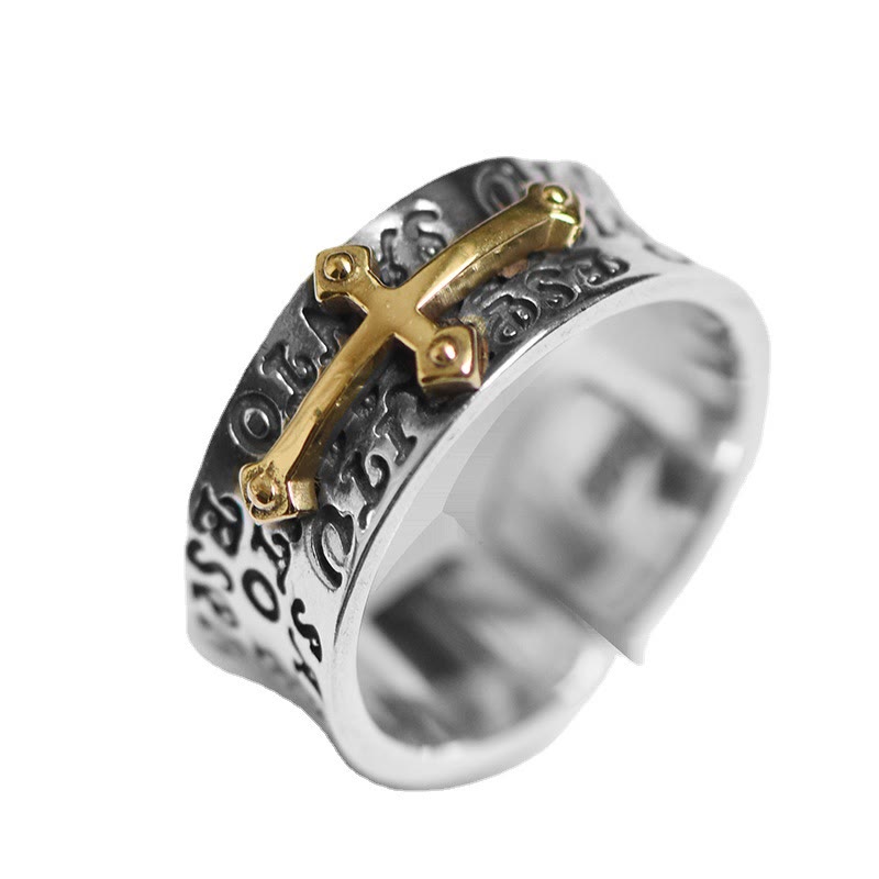 Anillo Cruzado Ajustable Joyería