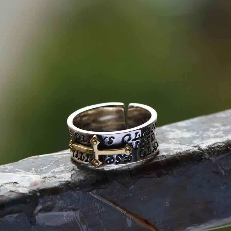 Anillo Cruzado Ajustable Joyería