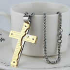 Jésus Crucifix Religion Croix Pendentif Collier