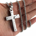 Jésus Crucifix Religion Croix Pendentif Collier