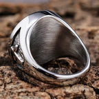 Anillo de Sello de San Cristóbal Protégenos