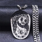 Collier de Jésus multi-éléments avec couronne d'épines