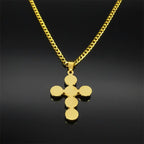 Collier pendentif Croix Médaille de Saint Benoît