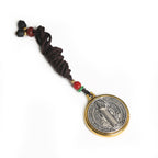 Clásico Collar Amuleto de Medalla de San Benito