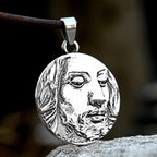Collier Pendentif Jésus "Que Dieu vous Bénisse" de Style Classique