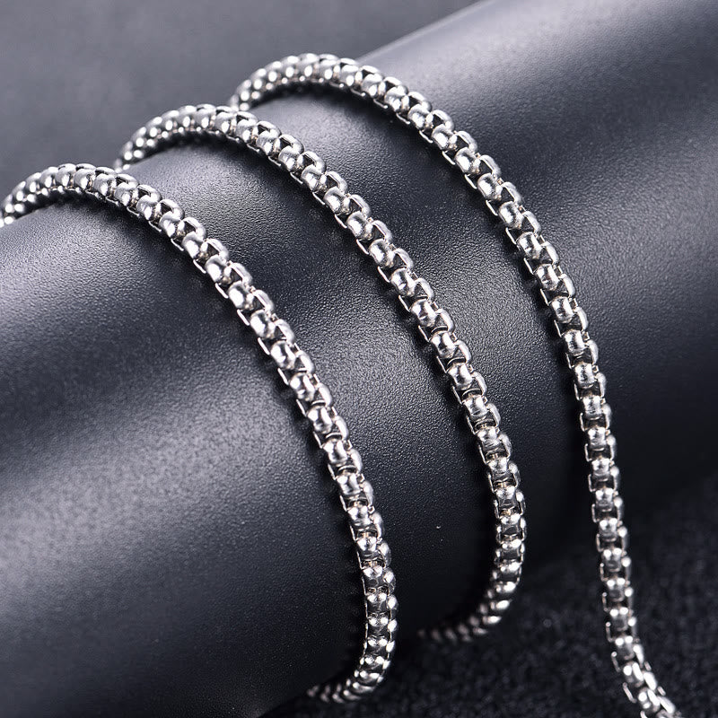 Collier Pendentif Jésus "Que Dieu vous Bénisse" de Style Classique