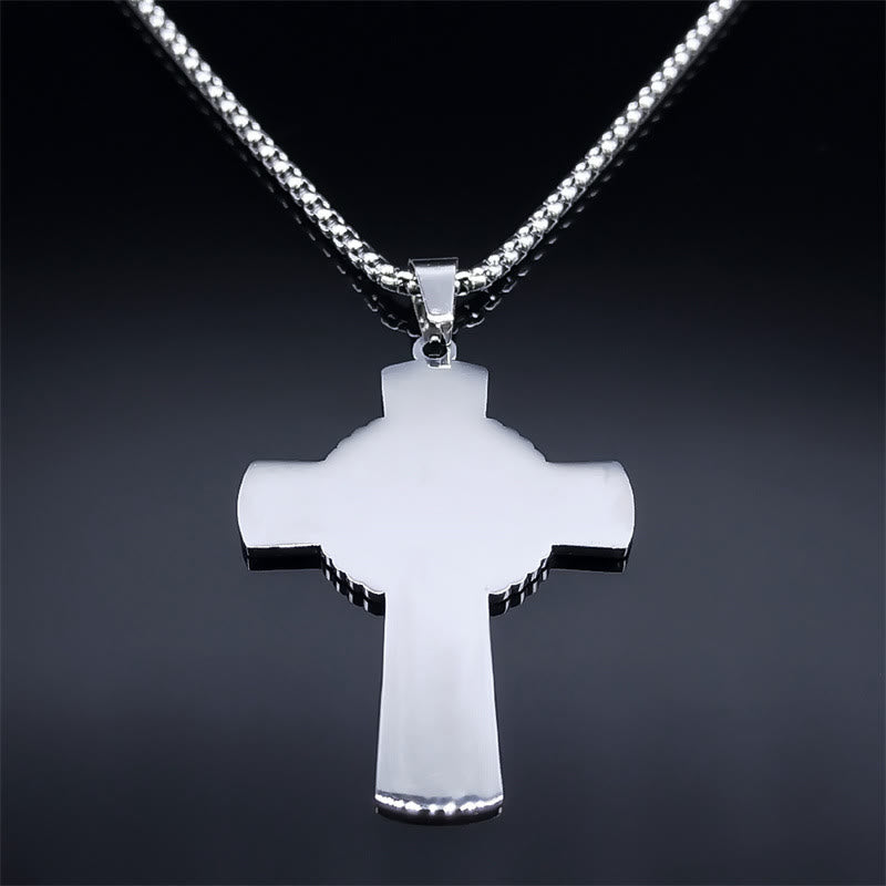 Collar con Cruz de Vid, Halo Eucarístico y Elementos Múltiples