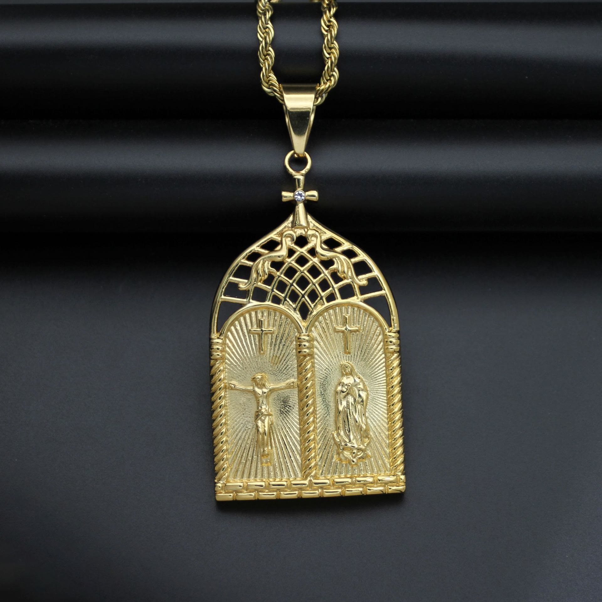 Collar de Puerta de Iglesia de Jesús y Nuestra Señora de Estilo Clásico