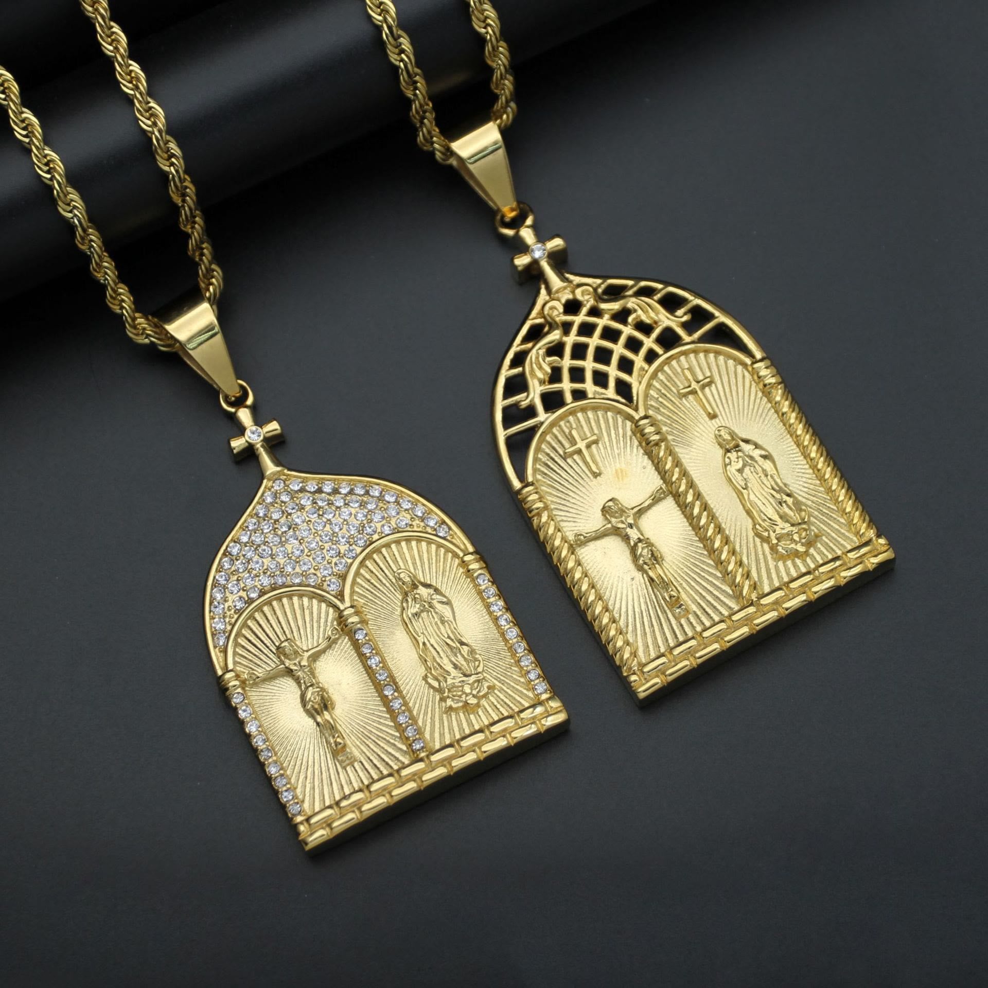 Collar de Puerta de Iglesia de Jesús y Nuestra Señora de Estilo Clásico