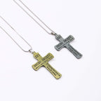 Pendentif Collier Croix Trinité Père & Fils & Saint-Esprit Style Classique