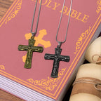 Pendentif Collier Croix Trinité Père & Fils & Saint-Esprit Style Classique