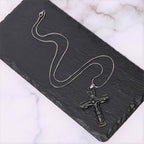Pendentif Collier Croix Trinité Père & Fils & Saint-Esprit Style Classique