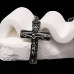 Pendentif Collier Croix Trinité Père & Fils & Saint-Esprit Style Classique