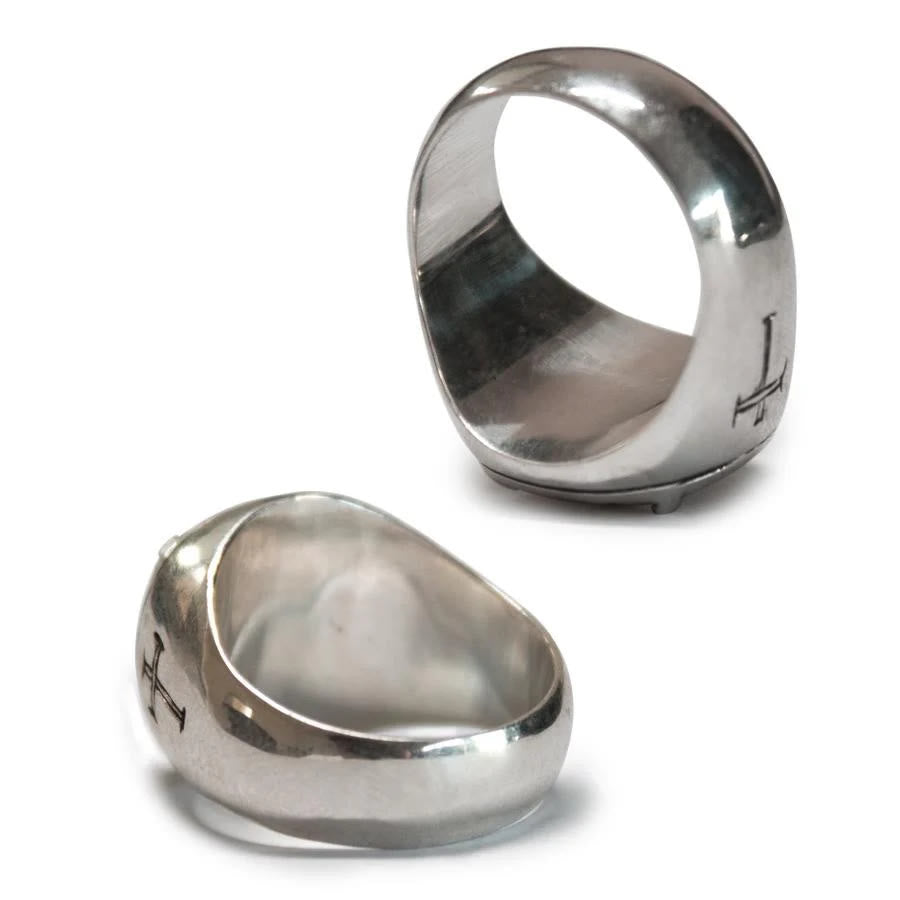 Bague de Bénédiction Sacrée Croix Étoile de Bethléem Style Classique