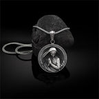 Collier style classique Sainte Marie Mère de Dieu priez pour nous pauvres pécheurs