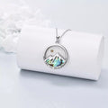 Collier pendentif classique "La foi de la taille d'un grain de moutarde déplace les montagnes"