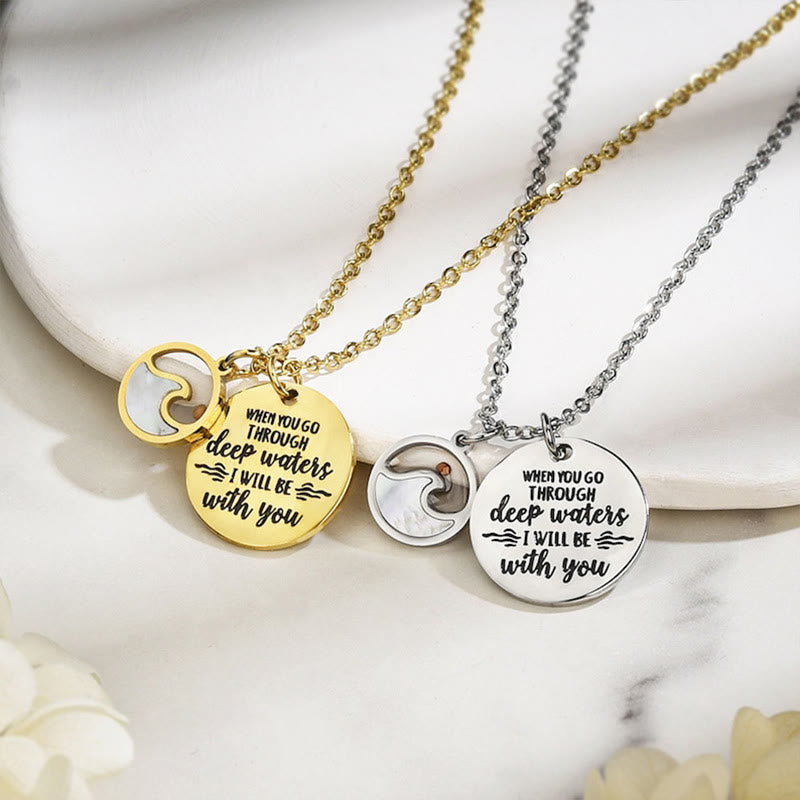 Collier pendentif graine de moutarde - Style classique