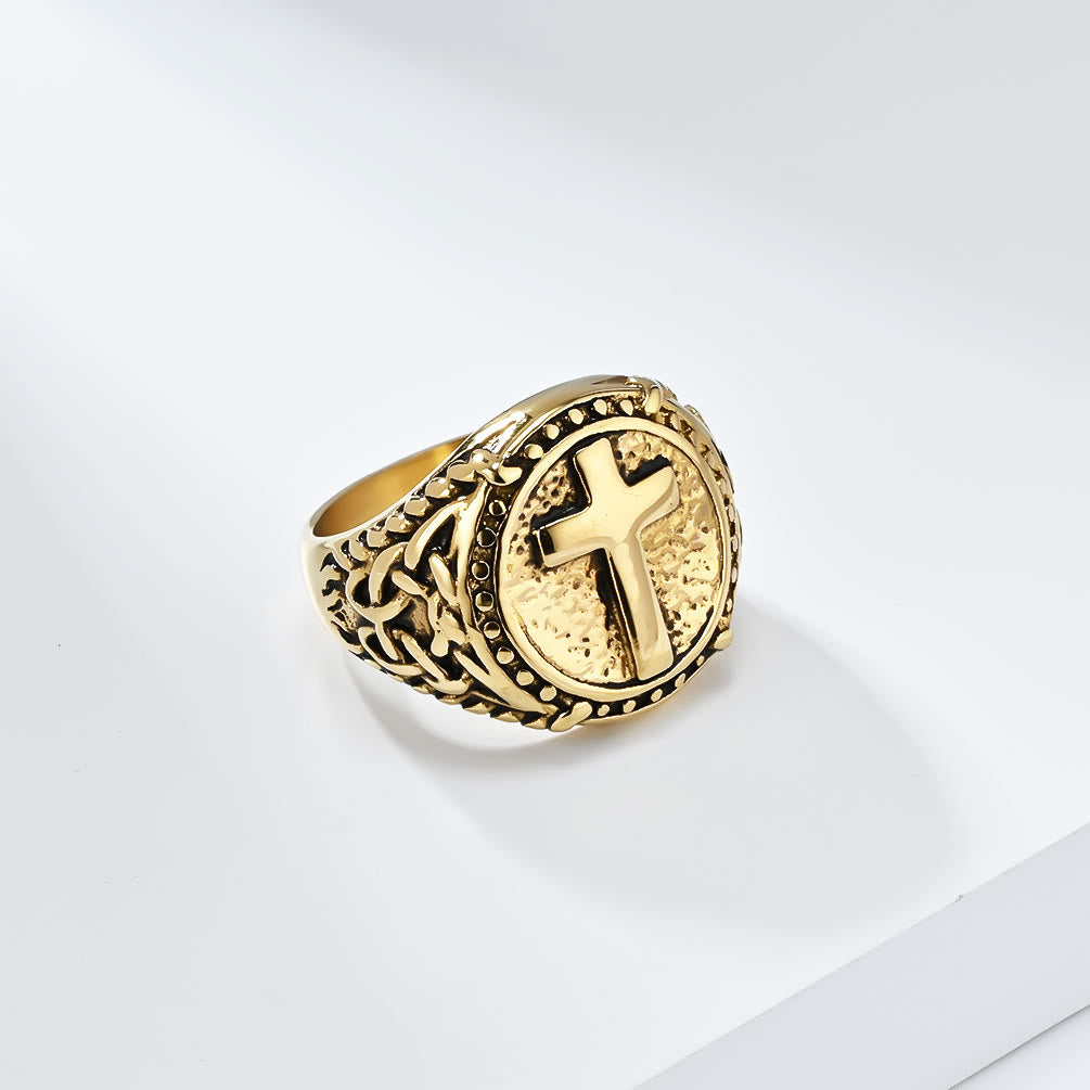 Bague robuste style minimaliste, foi divine
