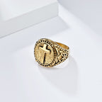 Bague robuste style minimaliste, foi divine