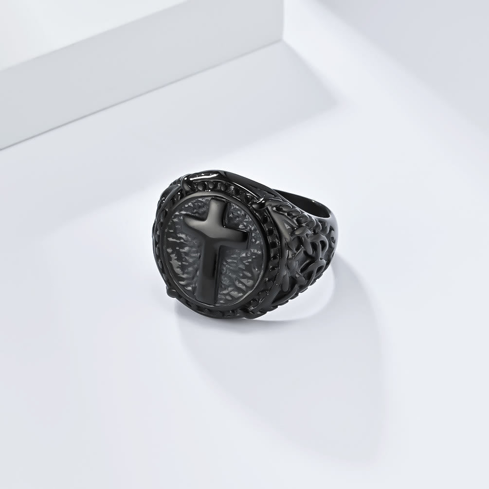 Bague robuste style minimaliste, foi divine