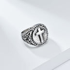 Bague robuste style minimaliste, foi divine