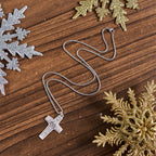 Collier pendentif Jésus et ses brebis le bon berger de style rétro