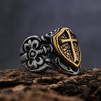 Anillo de Cruz Artesanal Exclusivo - Expresión de Fe Diaria