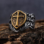 Anillo de Cruz Artesanal Exclusivo - Expresión de Fe Diaria