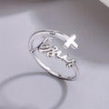 Bague Jésus et Croix : Un témoignage de foi simple mais profond