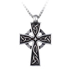 Collier croix celtique vintage Trinity sacrée : Un symbole divin de foi et d'héritage