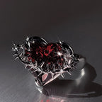 Bague Amour Divin et Épines : Un élégant emblème de dévotion spirituelle