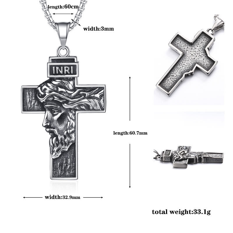 Collar de protección con el icono de la corona de espinas de Jesús - Encarnando el sacrificio de Cristo