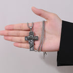 Collar de protección con el icono de la corona de espinas de Jesús - Encarnando el sacrificio de Cristo