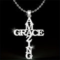 Collar Cruz GRACIA DIVINA: Un Testimonio del Amor Divino