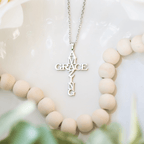 Collar Cruz GRACIA DIVINA: Un Testimonio del Amor Divino