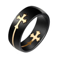 Anillo de Jesús y la cruz - Una fusión de moda y fe