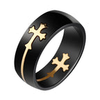 Anillo de Jesús y la cruz - Una fusión de moda y fe