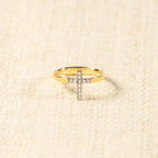 Croix en Argent 925 et Bague "Trust God" : Symboles d'Espoir