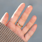 Bague en argent 925 JÉSUS et Croix « Prier » - Puiser la puissance divine par la foi