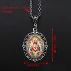 Collar Corazón Sagrado de Jesús: Pieza atemporal que encarna el amor divino