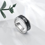 El Anillo Cruzado de Estilo Moderno y Minimalista: Un Símbolo de Fe y Estilo
