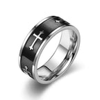 El Anillo Cruzado de Estilo Moderno y Minimalista: Un Símbolo de Fe y Estilo