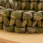Pulsera de Paracord de San Benito, Estilo Vintage, Duradera y Hecha a Mano