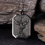 Collar Arcángel San Miguel Guerrero de la Fe: Fortaleza en Cada Batalla