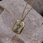 Collar Arcángel San Miguel Guerrero de la Fe: Fortaleza en Cada Batalla