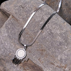Collier pendentif icône sainte : Bijoux artistiques avec accents de zircon