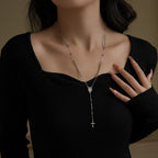 Bénédictions de Notre-Dame Collier fin et bracelet de style chapelet